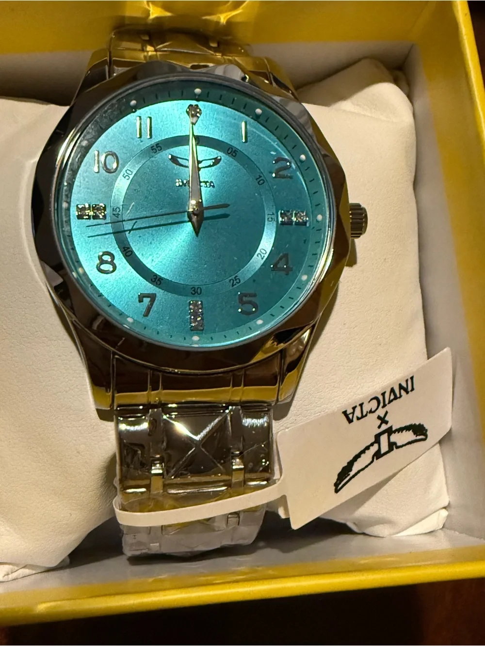🩵 NWT! Invicta Unisex 41mm Tiffany Blue Watch